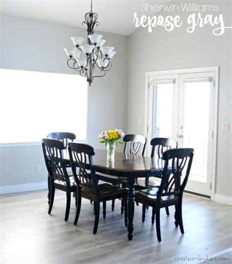 Colorography for anew gray hue family, value, chroma, lrv. My Favorite Gray Paint - Sherwin Williams Repose Gray ...