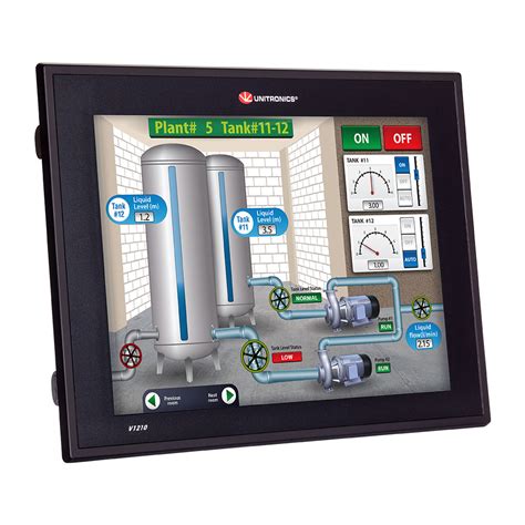 Unitronics Plcs With Integrated Touch Screen Hmi