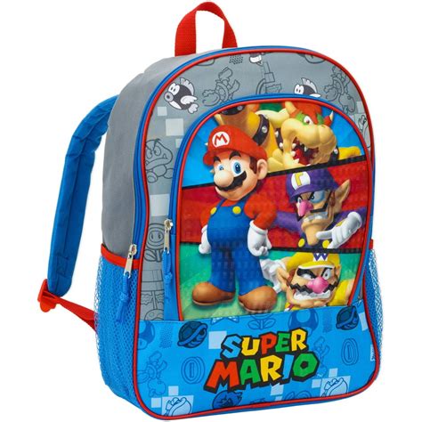 Super Mario Bros Nintendo Super Mario 16 Backpack