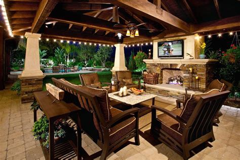 55 small patio design ideas for a dreamy outdoor oasis. mediterranean patio with wood beams walnut blades ...