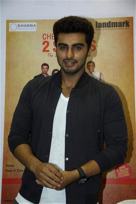 Arjun Kapoor At New Cover Launch Of 2 States Book Of Chetan Bhagat At