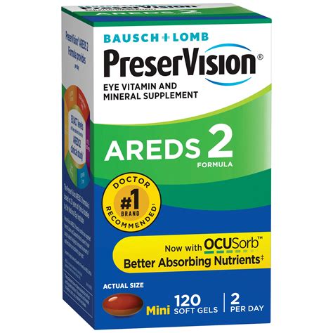 Bausch And Lomb Preservision Areds 2 Formula Softgels Shop