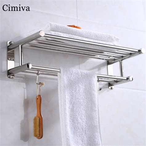 Shop for bath towel holder online at target. Stainless Steel Bathroom Towel Holder Wall mounted Towel ...