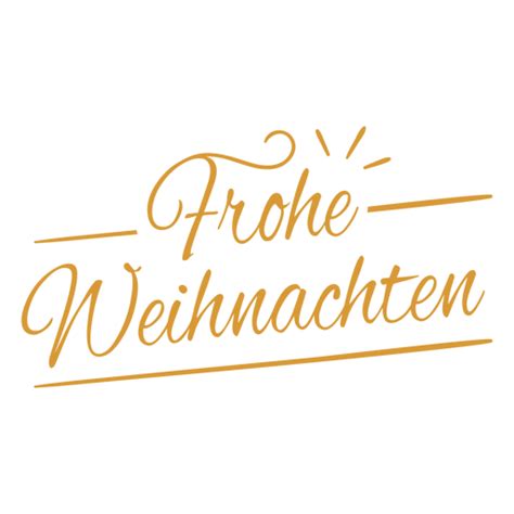 Merry Christmas German Quote Badge Png And Svg Design For T Shirts
