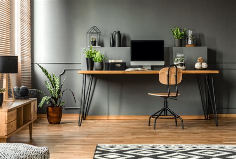 10 Stylish Ideas For Decorating A Small Home Office Henpicked