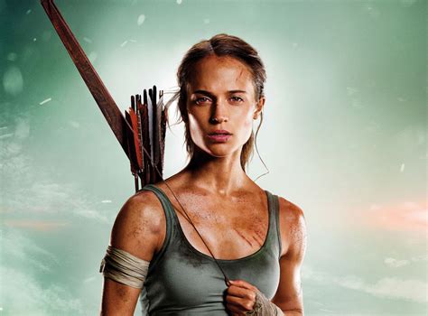 Tomb Raider Alicia Vikander Hd Hd Movies K Wallpapers Images Backgrounds Photos And