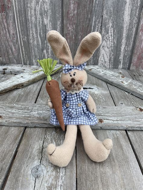Girl Fabric Easter Bunny Keleas Florals