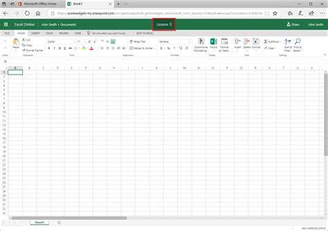 Getting Started With Microsoft Excel Online Velsoft Blog