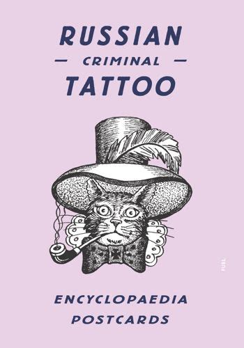 Russian Criminal Tattoo Encyclopaedia Postcards Sztuka Techniki