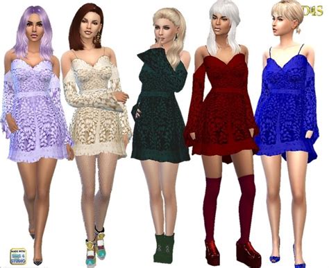 Lookbook Fashion Downloads At Dreaming 4 Sims Sims 4 Updates