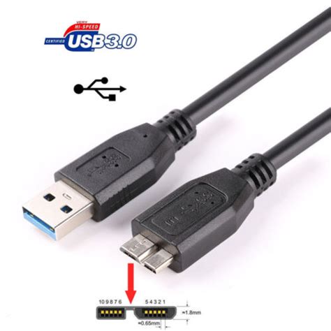 USB Cable Cord Lead For Seagate TB TB Game PS PS Portable Hard Drive HDD EBay