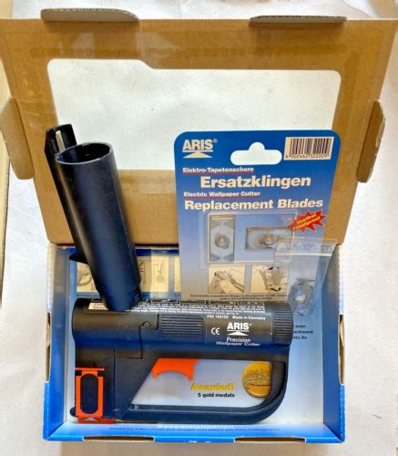Aris Electric Wallpaper Cutter Scissors Incl Battery Extension And Spare