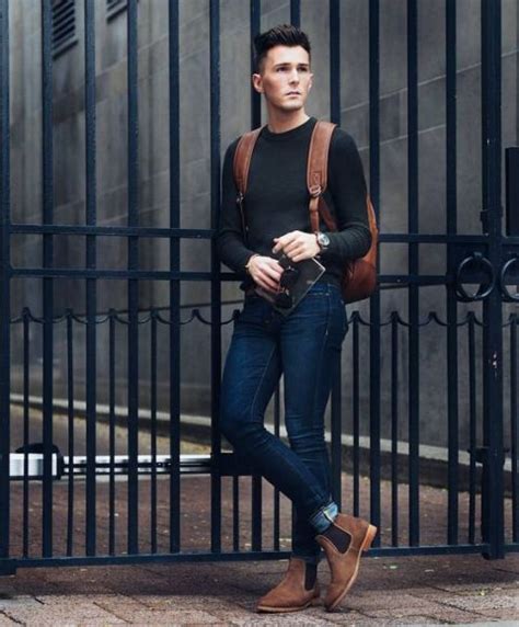 Here Are Some Men Outfit Ideas With Awesome Chelsea Boots This Type Of
