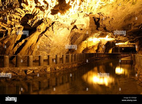 River In Ali Sadr Cave Near Hamedan Iran Stock Photo Alamy