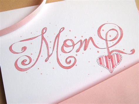 Mom Card Mothers Day Card Mom Valentine Card Etsy
