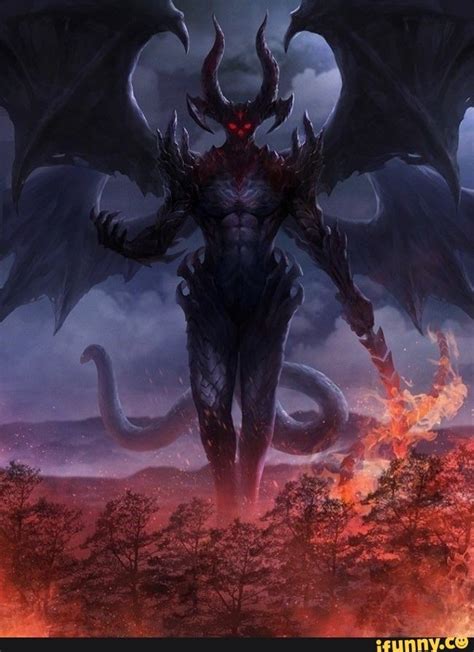 Picture Memes Dq17sdjf6 By Nglyeh Dark Fantasy Art Fantasy Demon