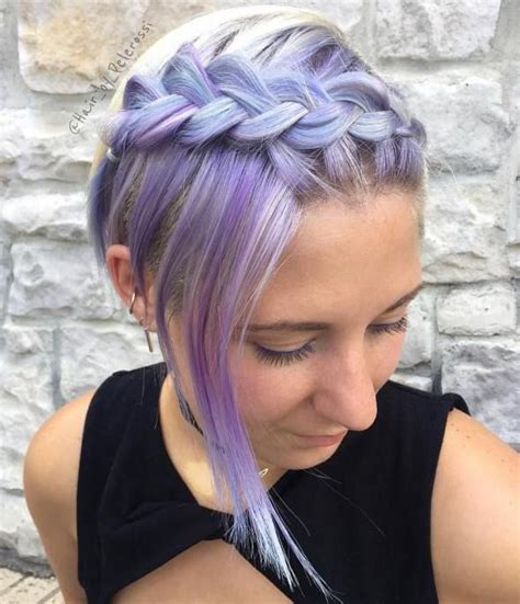 We compiled these five easy hair tutorials on how to create braids on short hair. 40 Gorgeous Braided Hairstyles for Short Hair | Braids for ...