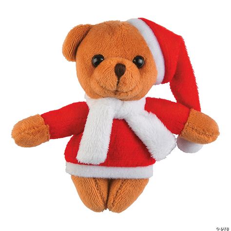 Mini Christmas Stuffed Bears Discontinued