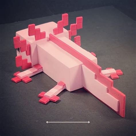 Minecraft Axolotl Made Out Of Polymer Clay Rpolymerclay