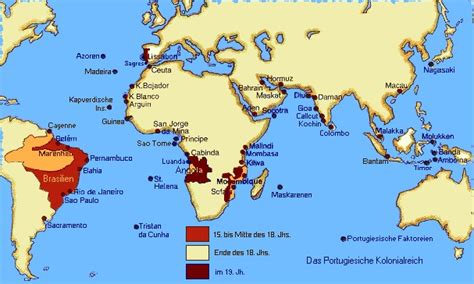 During this time portugal monopolized the spice trade, and the empire expanded with military portugal has left a profound cultural and architectural influence across the globe, a legacy of 300. The Portuguese Empire | obsessed with maps ... | Pinterest ...