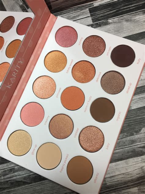 Mrs Q Beauty A Peach Palette Karity Just Peachy Palette Review And