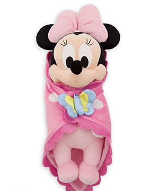 Disney Babies Plush In A Blanket Pouch Theme Parks New Ebay