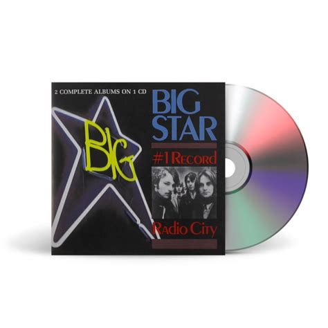 Big Star 1 Recordradio City Underground Record Shop Cd
