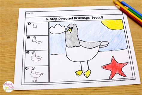 Directed Drawings For Kids And Freebie