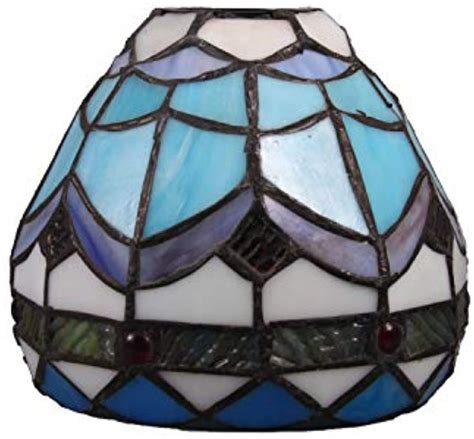 Tiffany Style Flower Stained Glass Replacement Table Lamp Shades Only Glass Lamp Shop