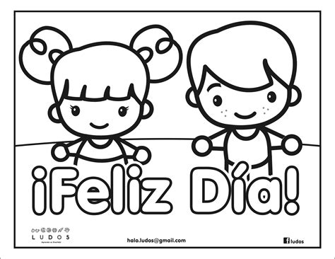 Feliz Día Del Niño Dual Language Free Coloring Pages Lesson Remember