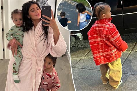Kylie Jenner Posts Rare Photos Of Son Aire After Legally Changing Name