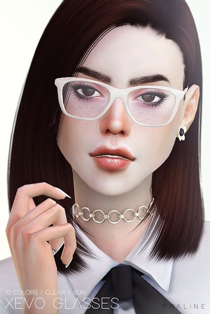 Sims 4 Ccs The Best Glasses By Pralinesims