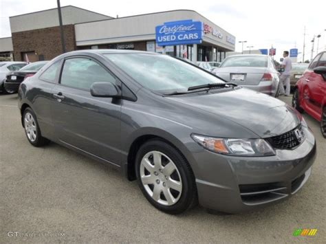 2011 Polished Metal Metallic Honda Civic Lx Coupe 85310339 Photo 1