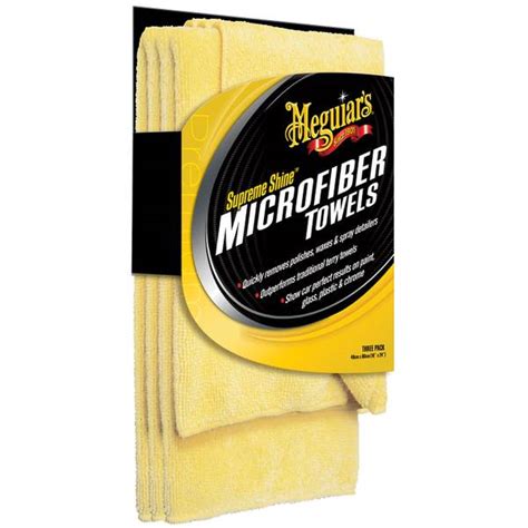 Meguiars 3 Pack Microfiber Towels X2020 Blains Farm And Fleet