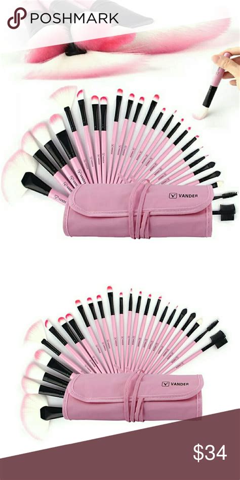 Professional 32pcs Pink Makeup Brush Brushes Set Pink Makeup Brush