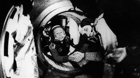 Alexei Leonov First Person To Walk In Space Dies Aged 85 Bbc News