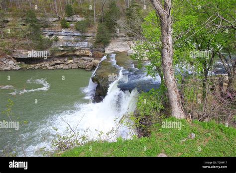 Upper Cataract Falls Indiana Stock Photo Alamy