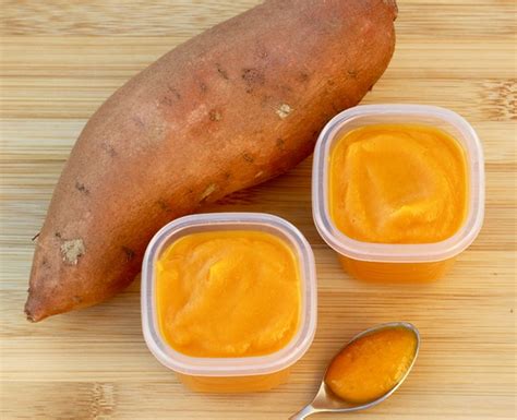 Homemade Baby Food Sweet Potato Recipe Easy First Food The Frugal