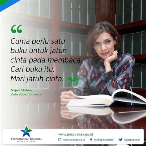 Duta Baca Indonesia Najwa Shihab Berikan Tips Gemar Membaca Buku Inprasa Inisiator Literasi