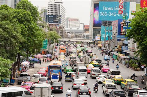 Bangkok Traffic Jams Editorial Image Image Of Congestion 44274270