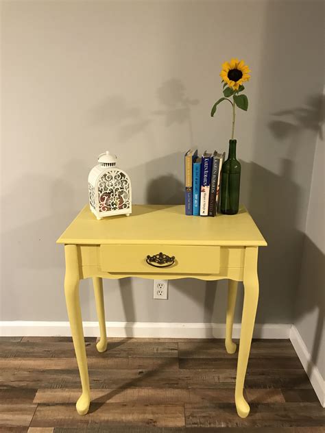 Yellow End Table End Tables Decor Table