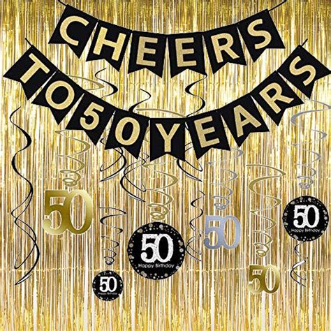 Check out 20+ creative photo centerpieces, photo collage ideas, and picture. Amazon.com: 50th Birthday Party Decorations KIT - Cheers ...