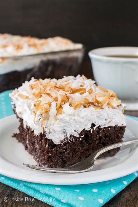 Chocolate Coconut Cake This Easy Chocolate Cake Is
