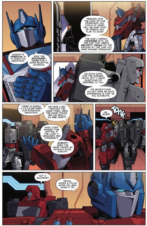 More Pages Shown For New Idw Transformers Series Interviews With Creative Team