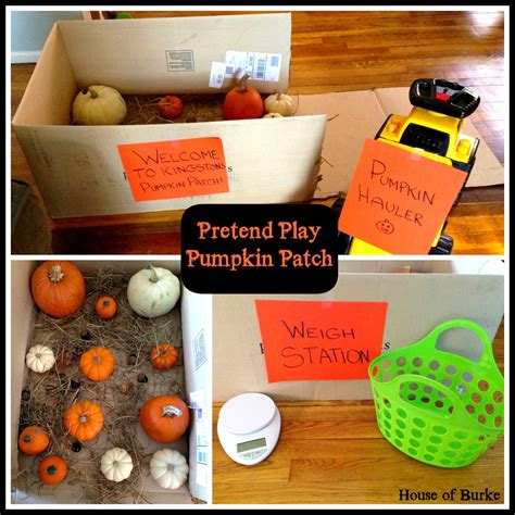 Pretend Play Pumpkin Patch — All For The Boys