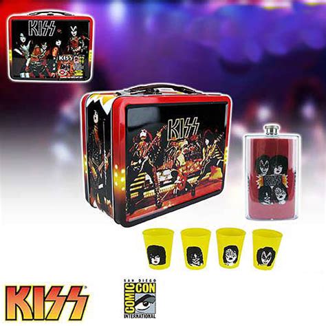 Kiss Lunchbox Classic 1977 Reproduction Deluxe Kiss Museum