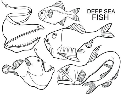Deep Sea Coloring Pages At Getdrawings Free Download