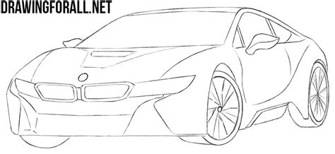 Bmw sketch car design sketch spaceship drawing car drawing pencil suv bmw cool car drawings airplane drawing preppy car jeep wrangler keywords: How to Draw a Bmw i8 Step by Step | Drawingforall.net