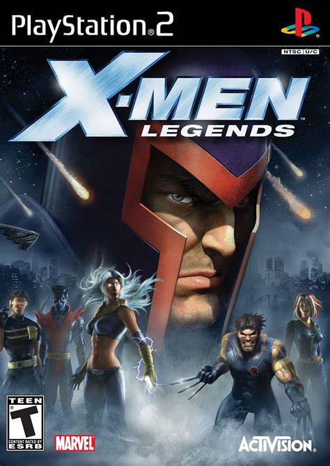 X Men Legends Sony Playstation 2 Game
