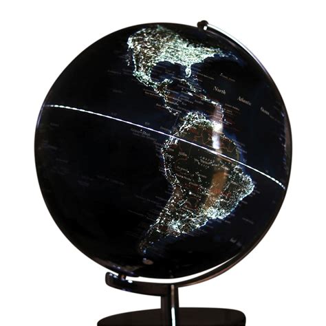 Globe With Led City Lights O Store